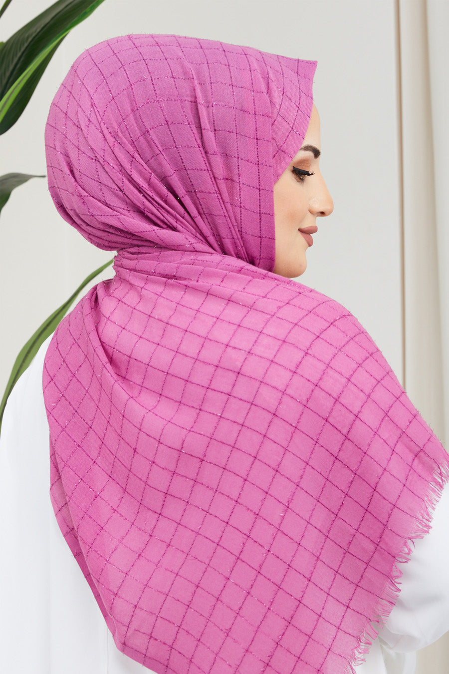 Small Squares Turkish Hijab +