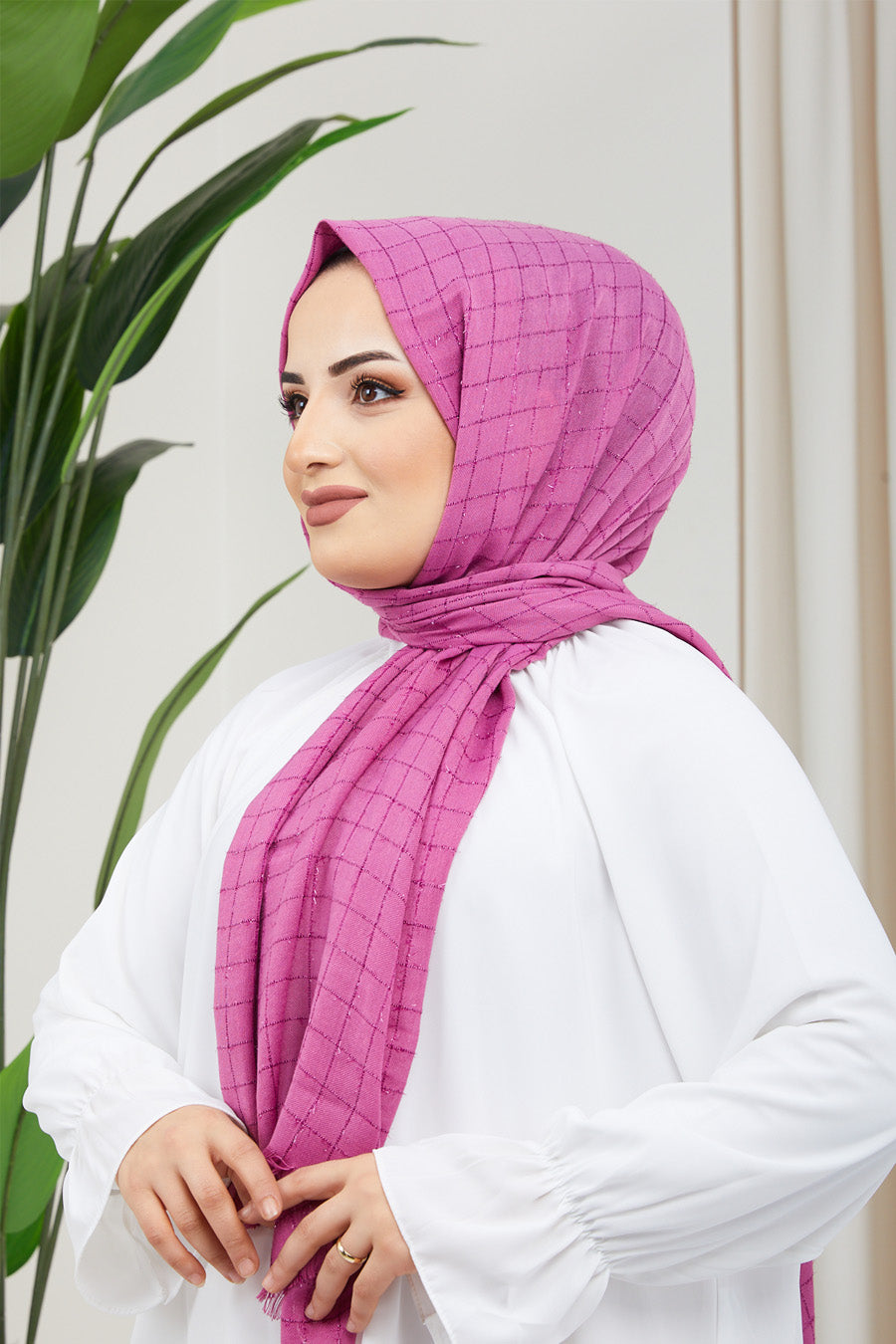 Small Squares Turkish Hijab +