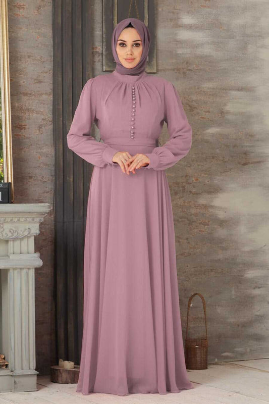 Dried Rose Turkish Dress - Chaddors