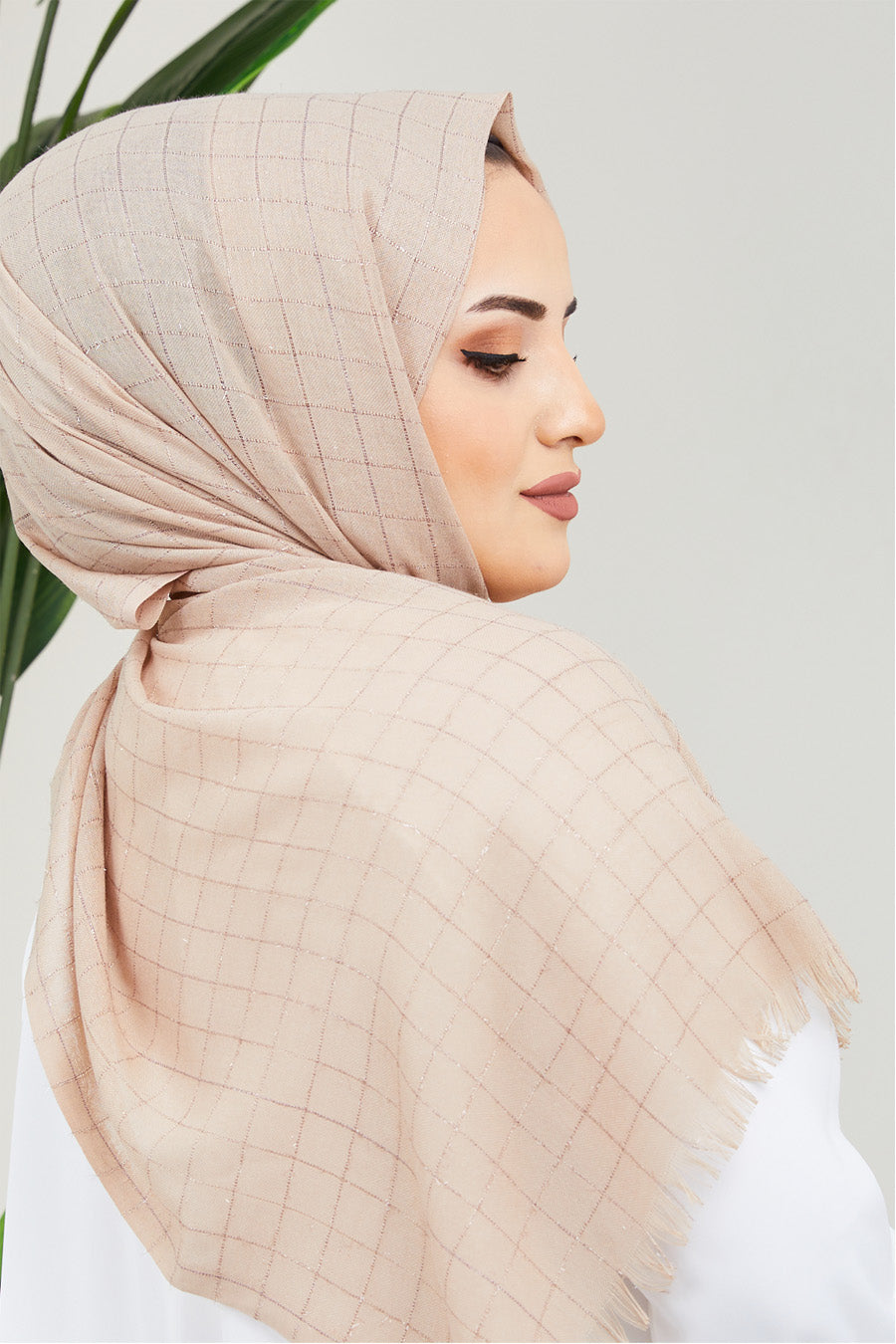 Small Squares Turkish Hijab +