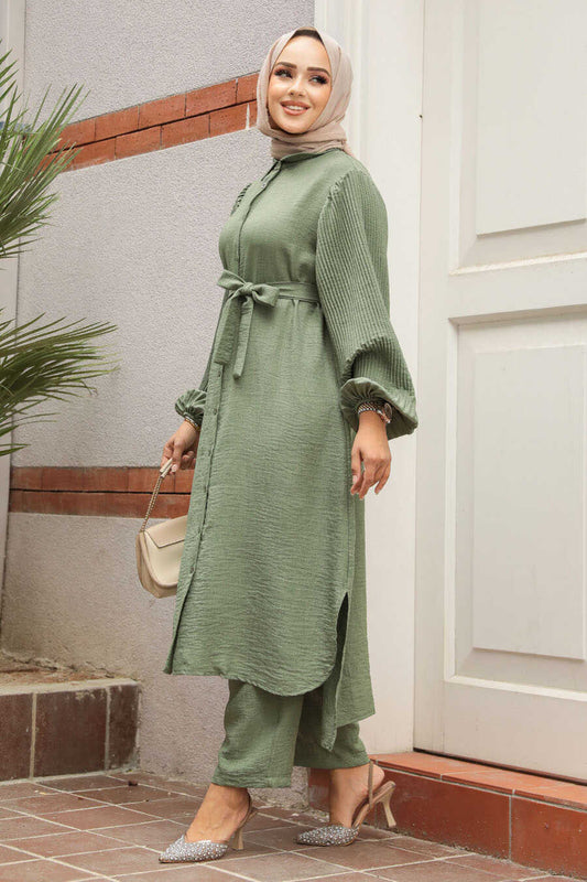 Mint 2 Piece Turkish Suit