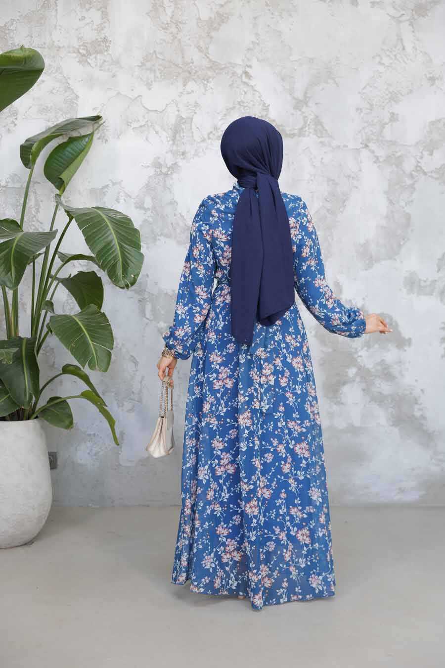 Blossom Sky Dress - Chaddors