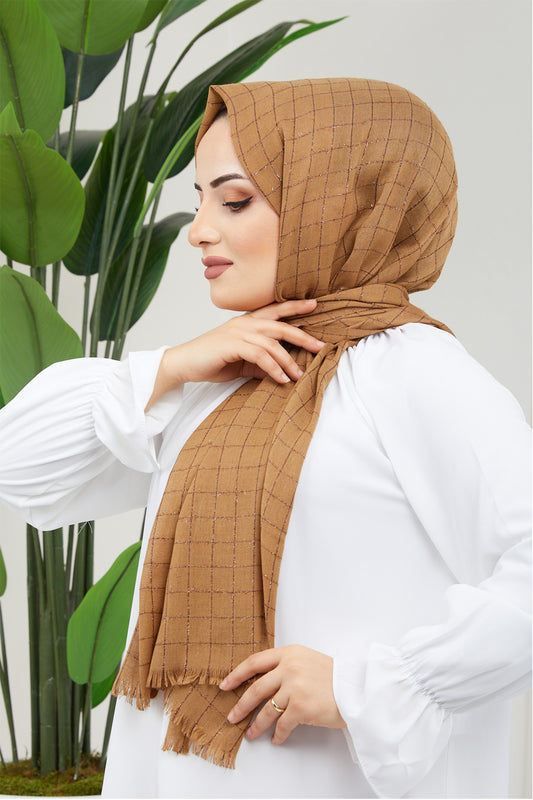 Small Squares Turkish Hijab +