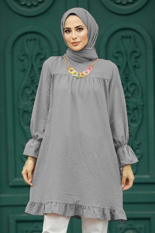 Gray Turkish Tunic