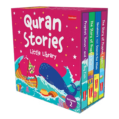 Quran Stories - Little Library - Vol.2 (4 Board Books Set)