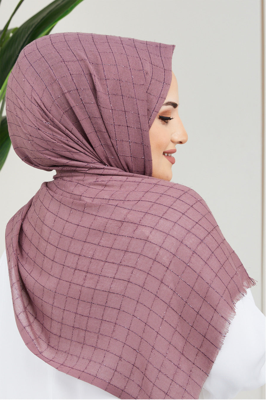 Small Squares Turkish Hijab +