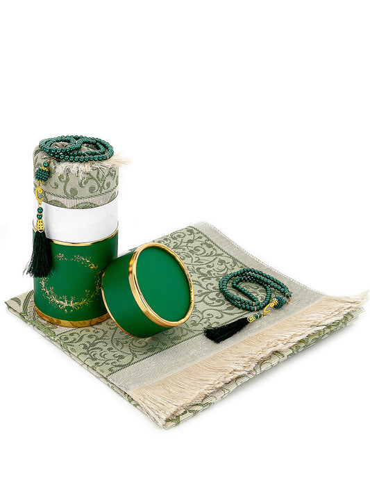 Prayer Mat and Tasbeeh Gift Set - Chaddors
