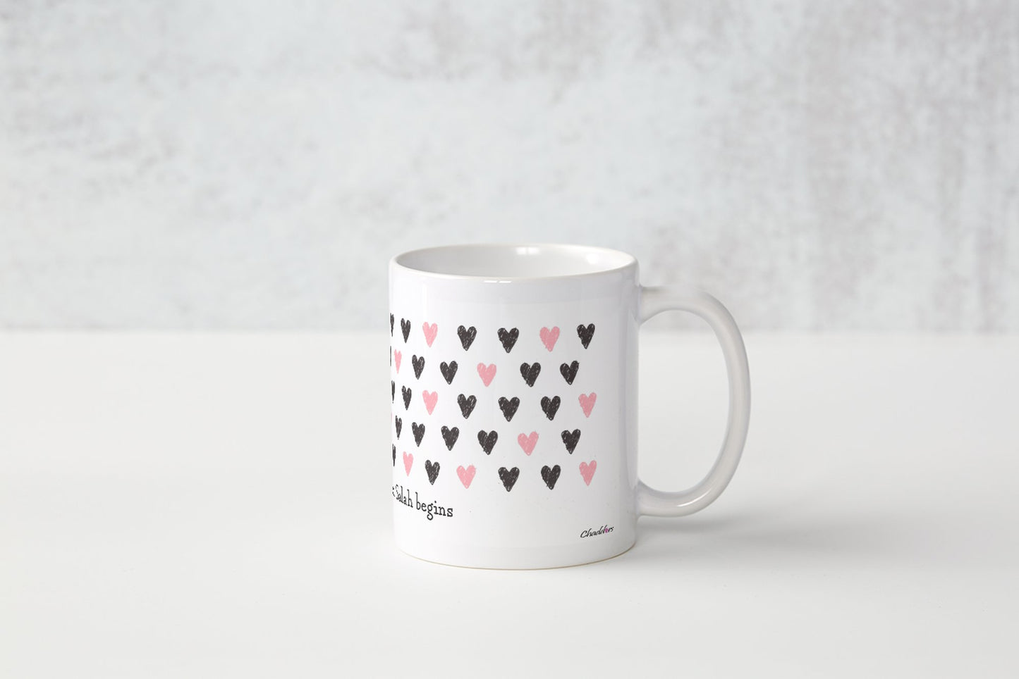 Worries End when Salah Begins Mug - Chaddors