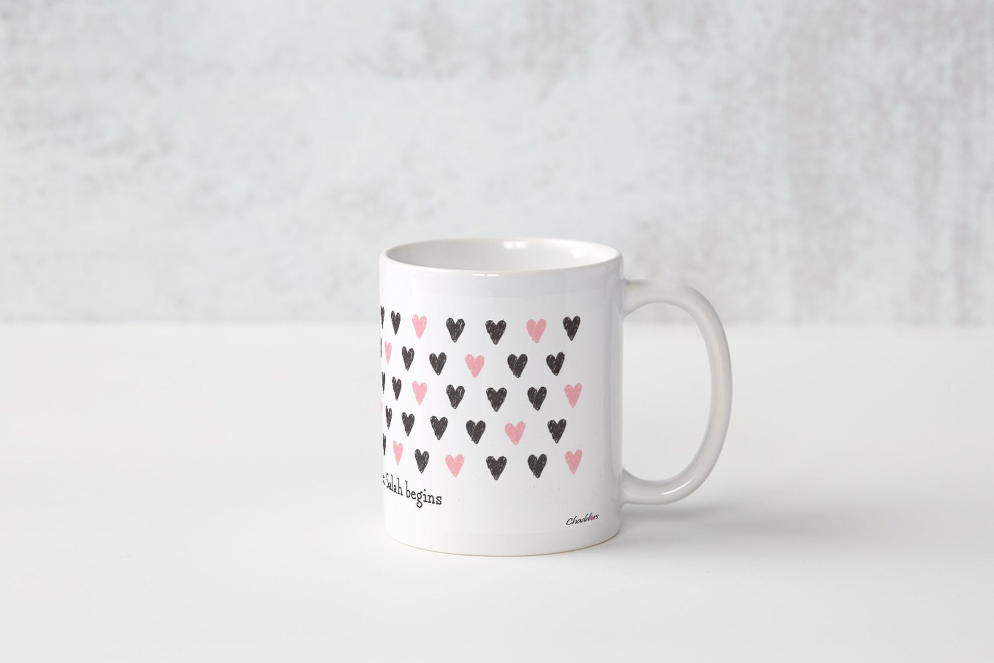 Worries End when Salah Begins Mug - Chaddors