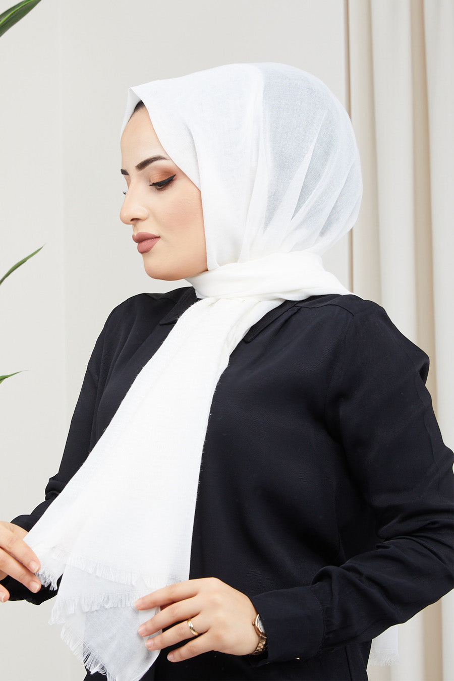 Glitter Lines Turkish Hijab +