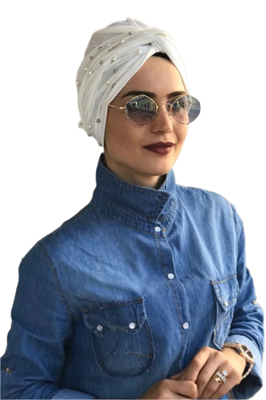 Pearls Solid Turbans - Chaddors