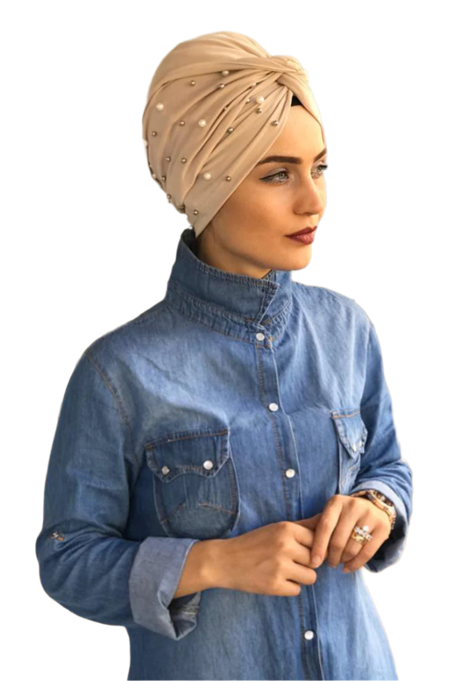 Pearls Solid Turbans - Chaddors