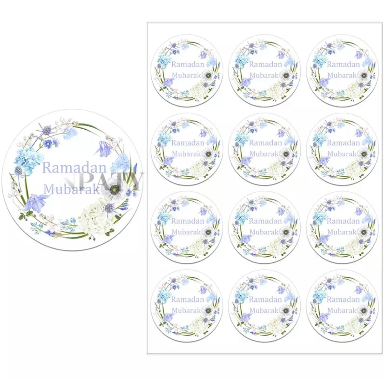 New Ramadan Mubarak Sticker Sheets