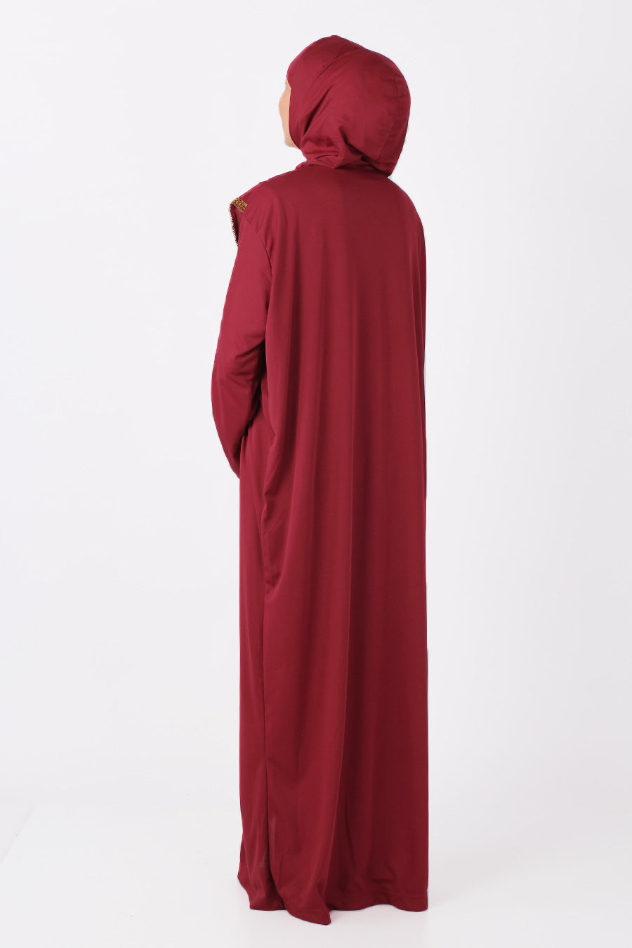 Rouge Zipper Turkish Prayer Dress