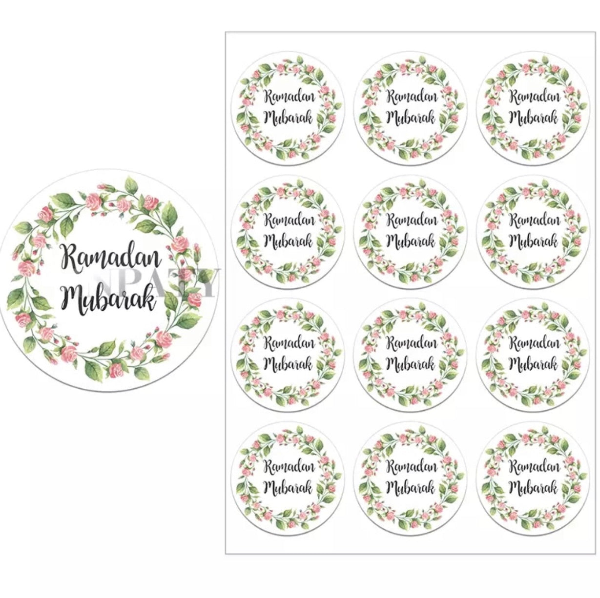 New Ramadan Mubarak Sticker Sheets