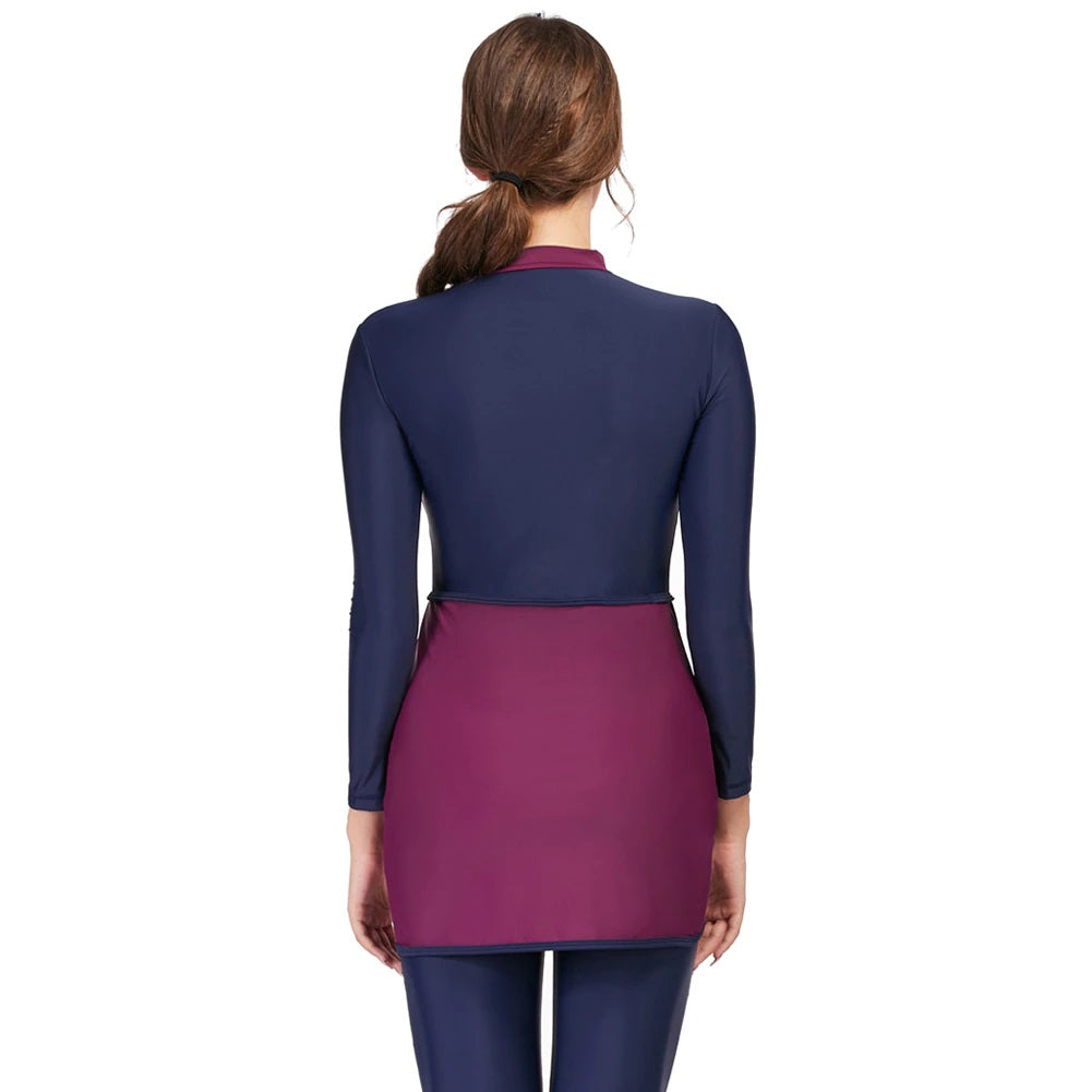 Navy and Pink Burkini - Chaddors