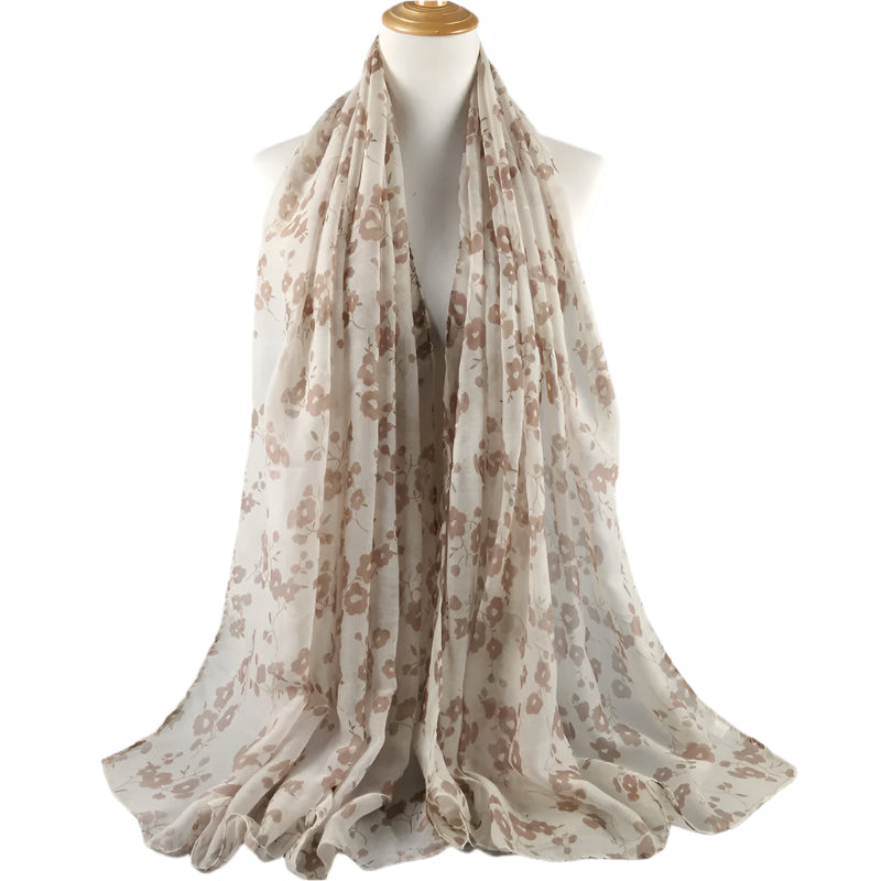 Blossoms Printed Viscose + - Chaddors