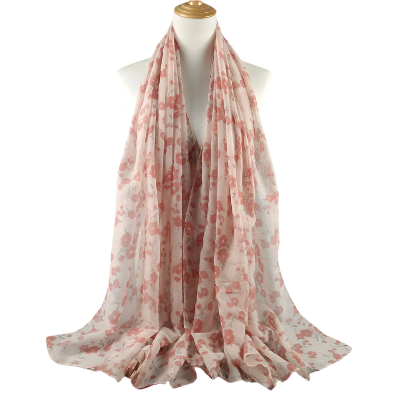 Blossoms Printed Viscose + - Chaddors