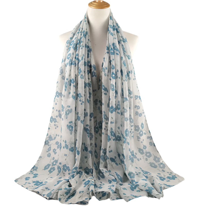 Blossoms Printed Viscose + - Chaddors