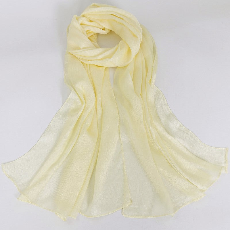 Silk Solid Hijabs + - Chaddors