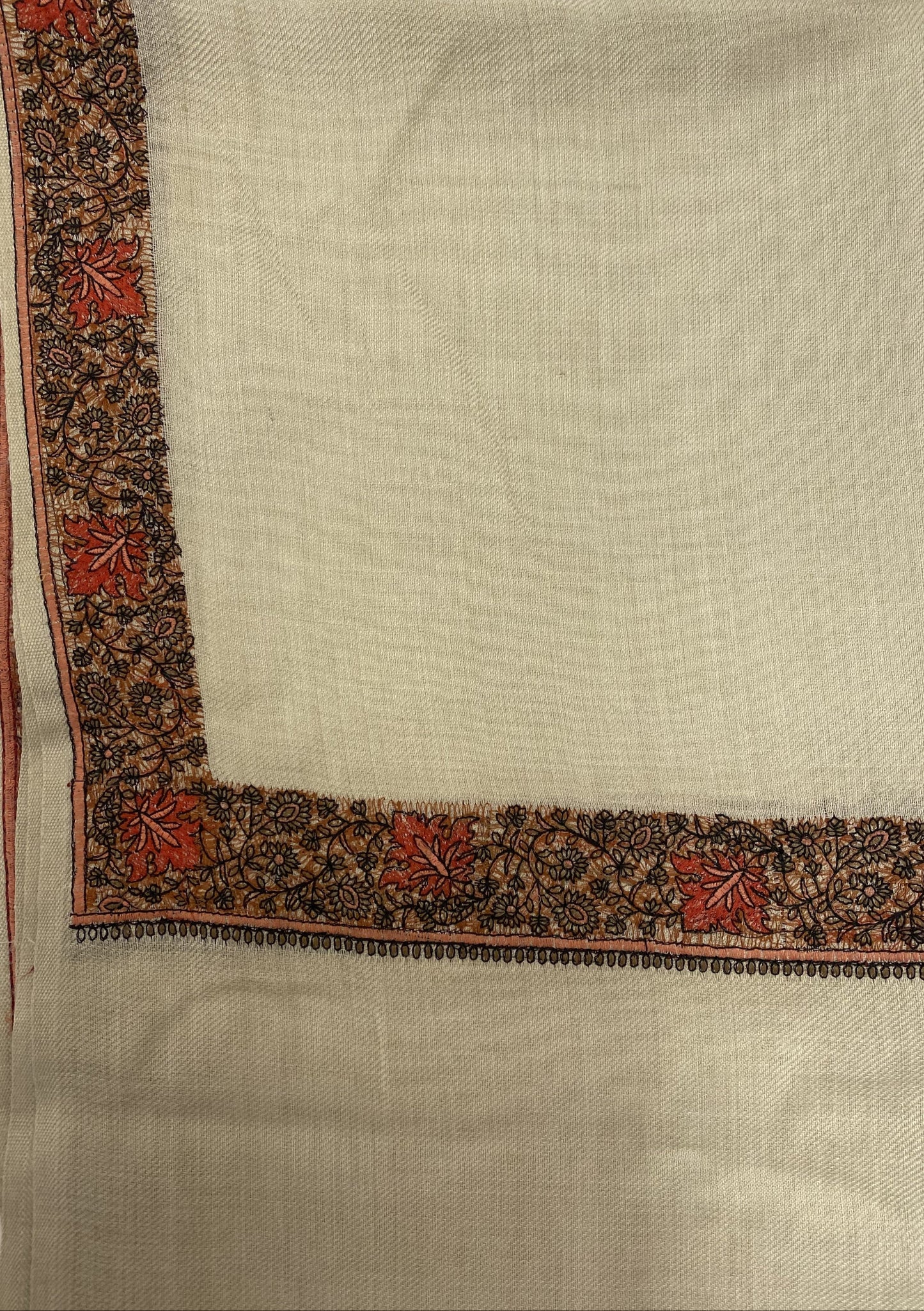 Imaan Pure Pashmina Embroidered Shawl
