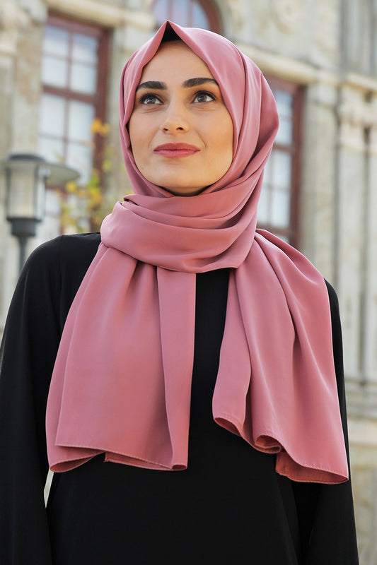 Rose Medina Silk Hijab