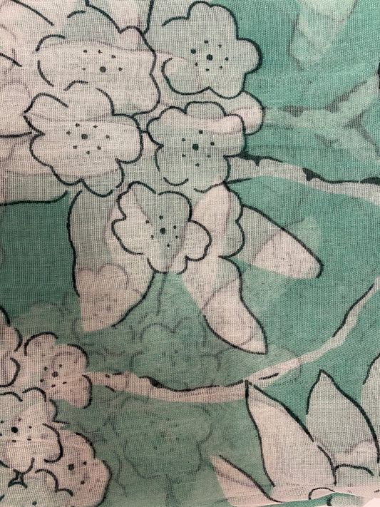 Summer Green Viscose Printed - Chaddors