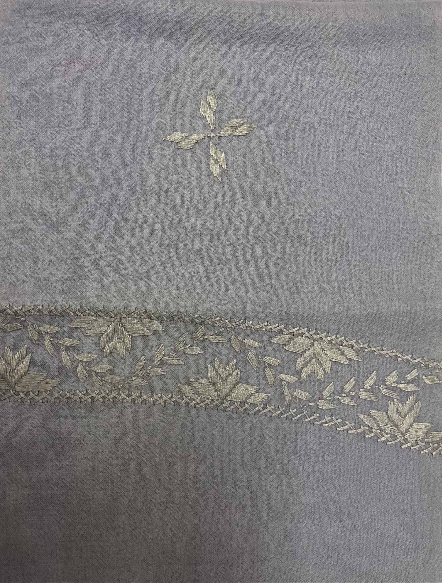 Hand Embroidered Wool Scarves