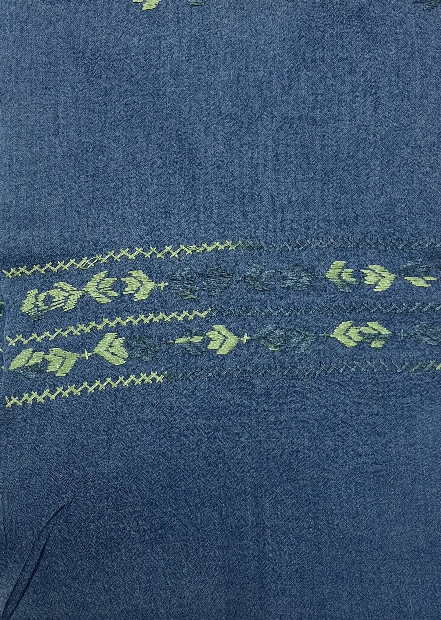 Hand Embroidered Wool Scarves