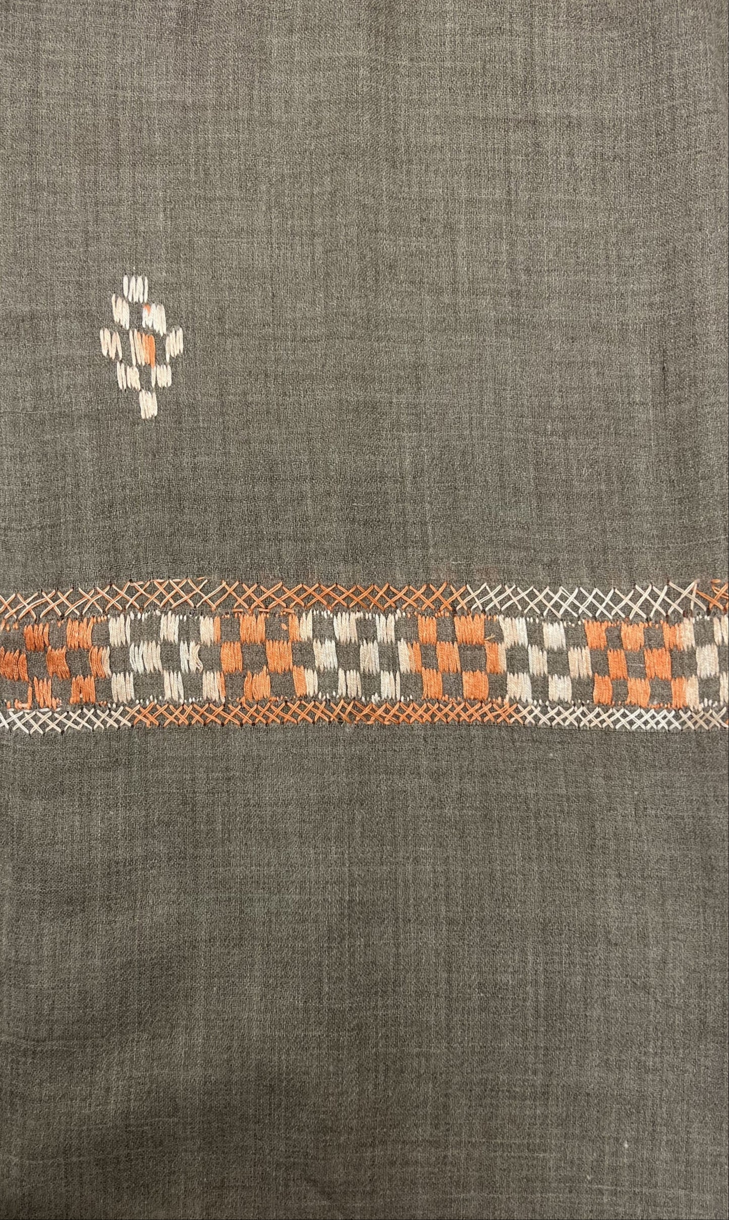 Hand Embroidered Wool Scarves