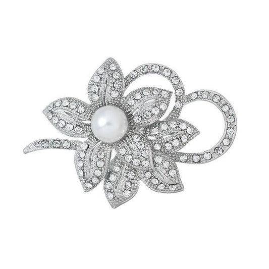 Silver Star Brooch