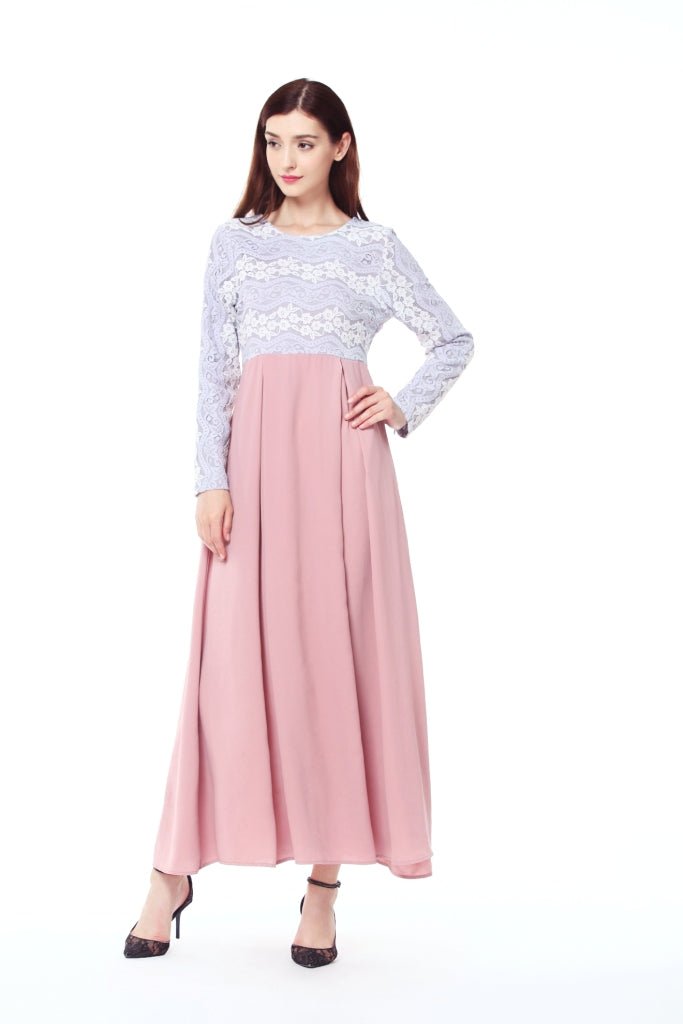 Elegant Lace Dress - Chaddors