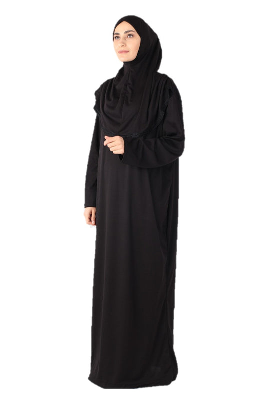 Black Turkish Prayer Dress