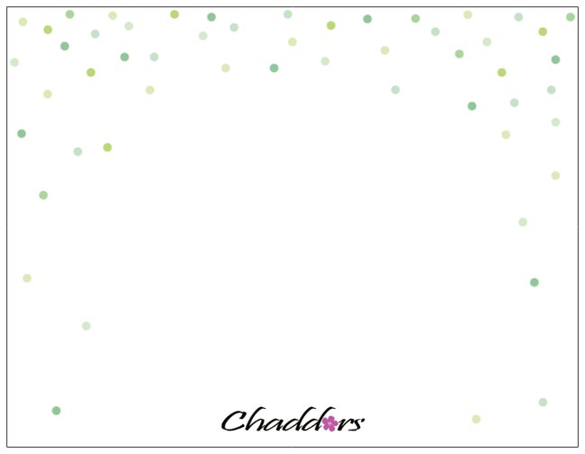 Green Eid Mubarak Card