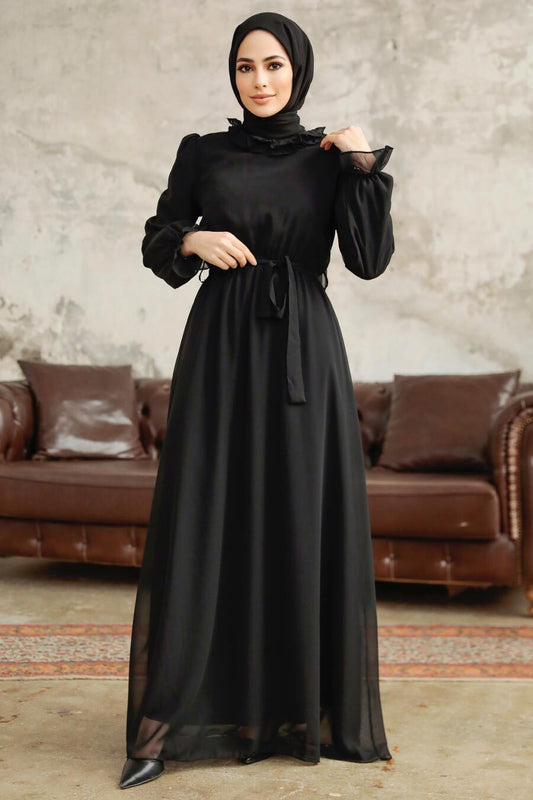 Black Turkish Dress