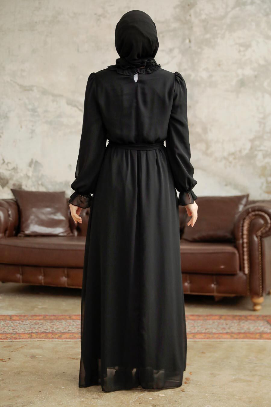 Black Turkish Dress