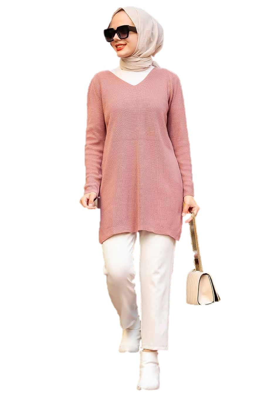 Pink Turkish Sweater Shirt