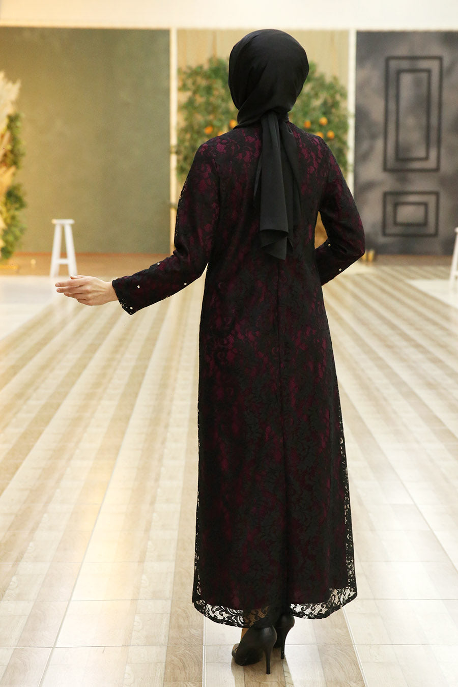 Emaan Lace Turkish Dress