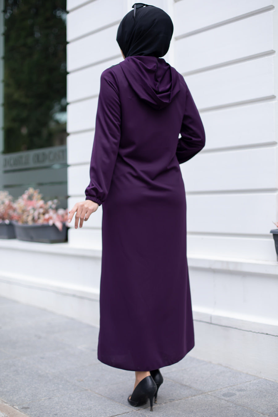 Purple Turkish Abaya