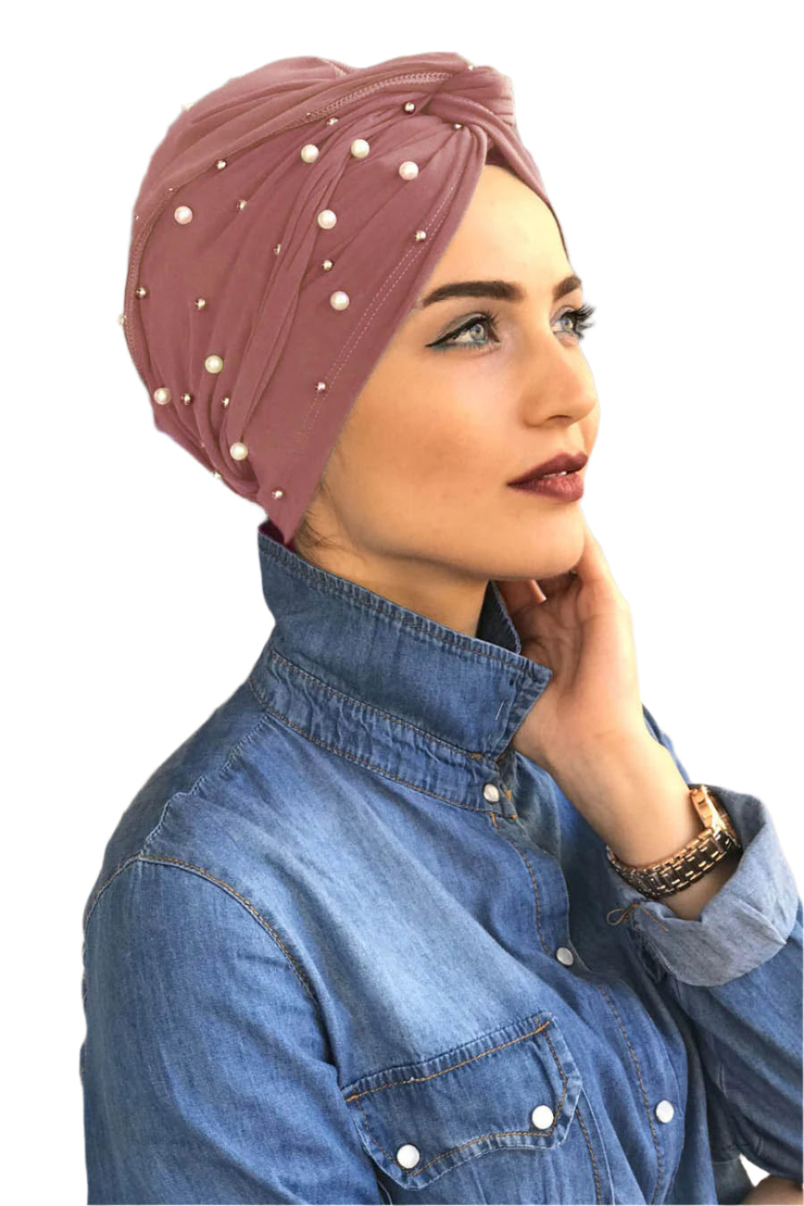 Pearls Solid Turbans - Chaddors