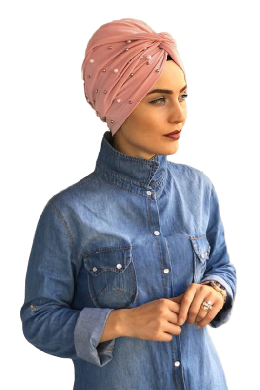 Pearls Solid Turbans - Chaddors