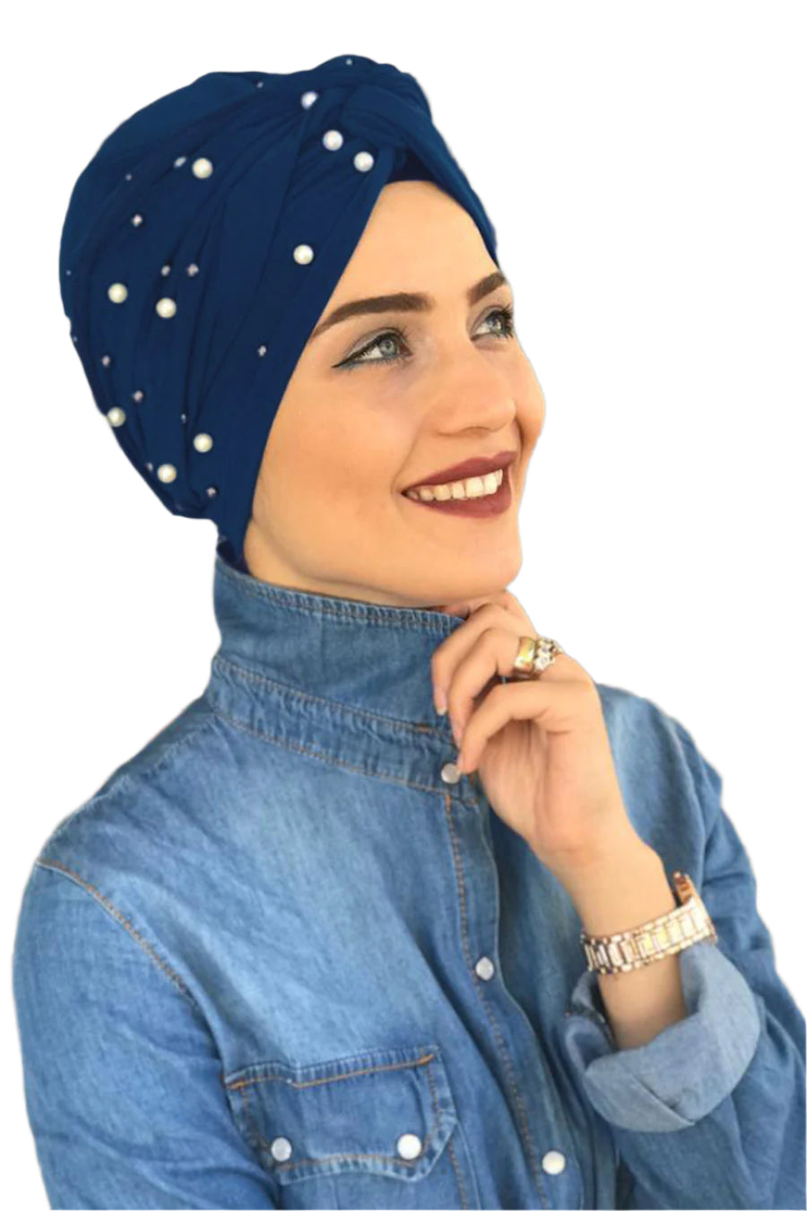 Pearls Solid Turbans - Chaddors