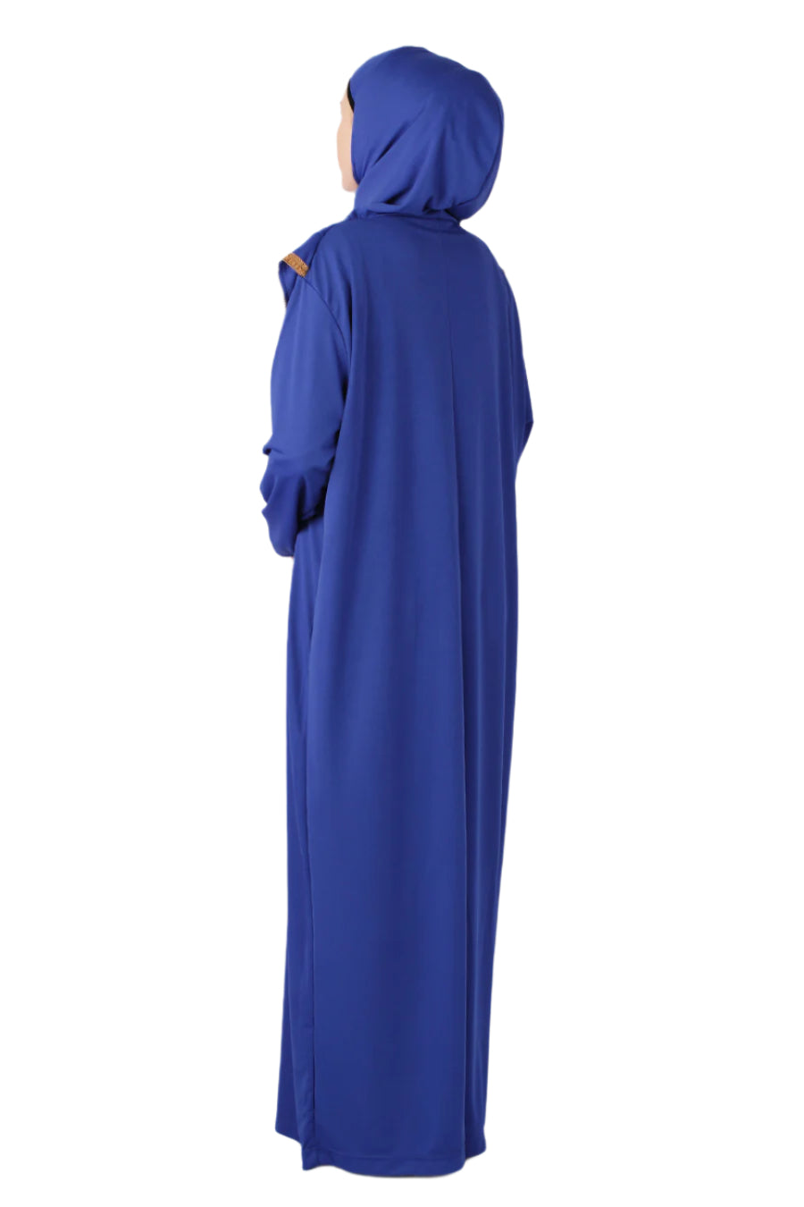Royal Blue with Lace Turkish Prayer Dress