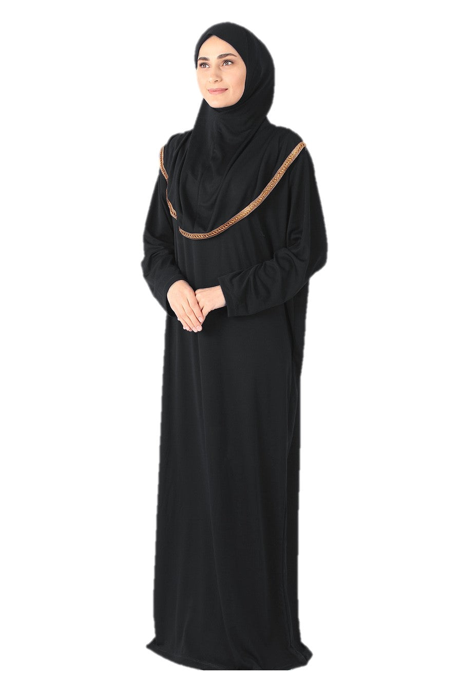 Black Turkish Prayer Dress - Chaddors