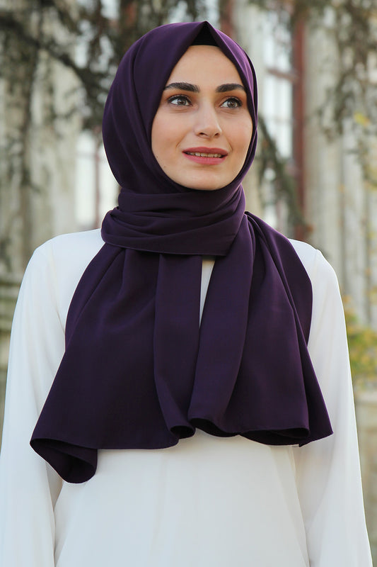 Purple Medina Silk Hijab